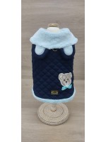 CÓD 1129 - CASACO TEDDY AZUL MACHO