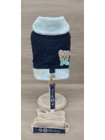 CÓD 1132 - PEITORAL TEDDY AZUL MACHO