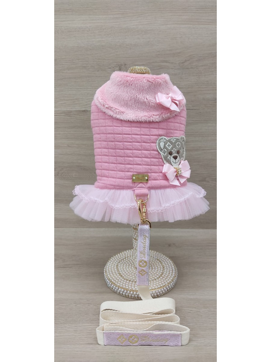 CÓD 1136 - PEITORAL TEDDY ROSA