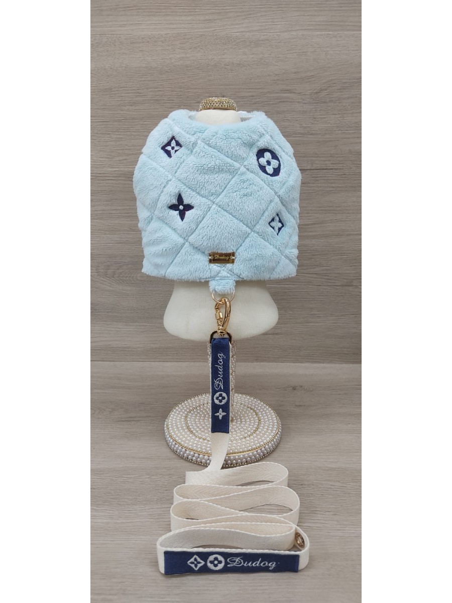 CÓD 1137 - PEITORAL PELÚCIA AZUL