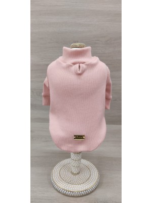 CÓD 1144 - T-SHIRT MANGA LONGA CANELADA SALMÃO