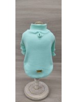 CÓD 1145 - T-SHIRT MANGA LONGA CANELADA VERDE BEBÊ