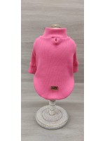 CÓD 1146 - T-SHIRT MANGA LONGA CANELADA CORAL