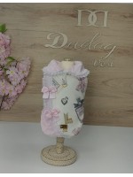 CÓD 1035 - CASACO ROSA/LAÇOS