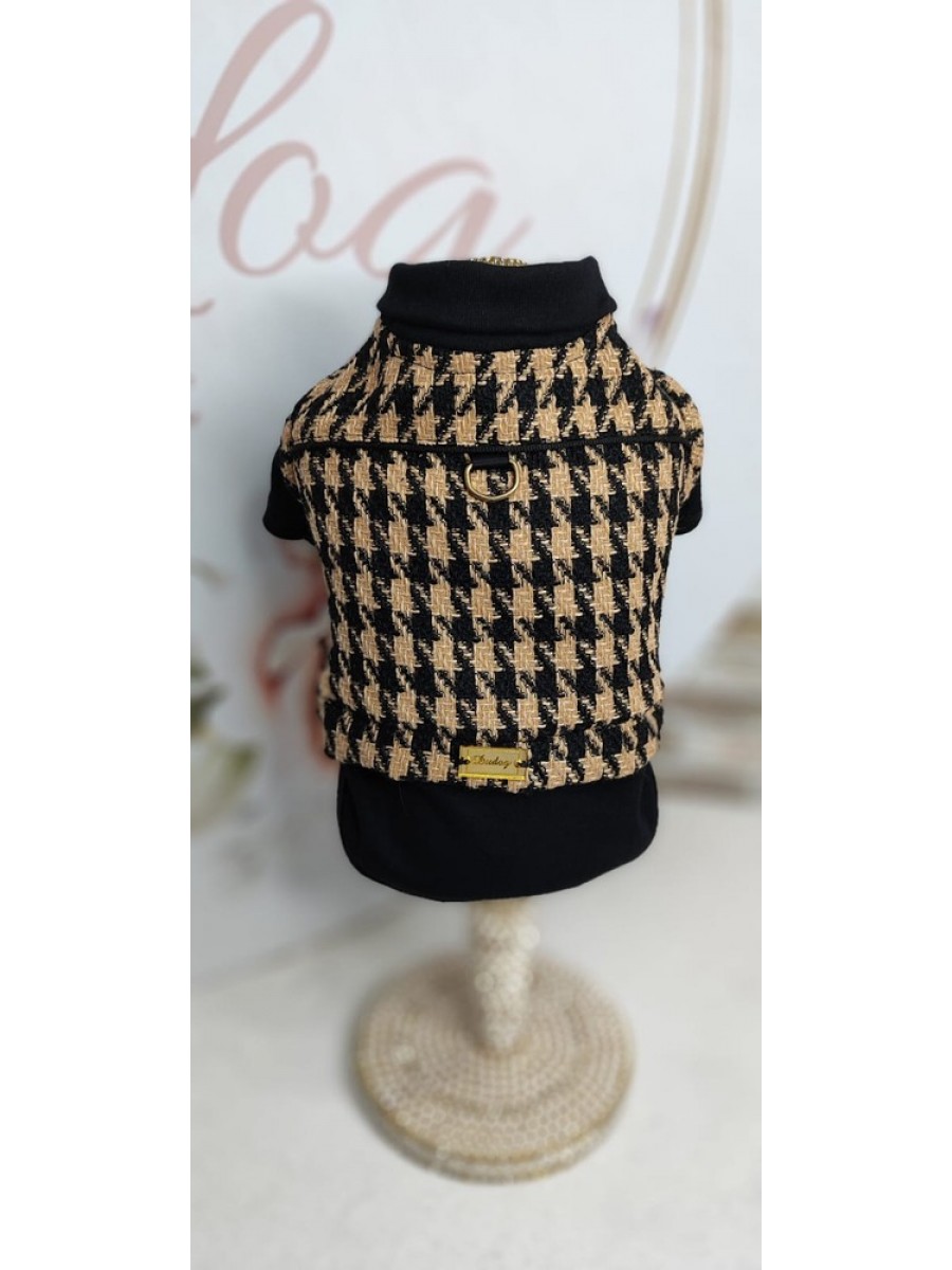 CÓD 0956 - COLETE DELICATE TWEED