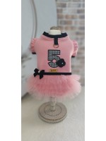 CÓD 0932 - VESTIDO DELICATE FIVE SALMÃO