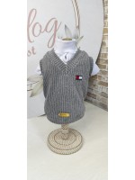 CÓD 0944 - CASACO DELICATE RISCA DE GIZ