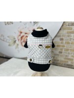 CÓD 0924 - JAQUETA DELICATE MESCLA/BLUSA PRETA