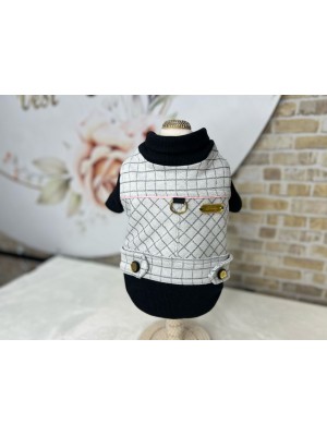 CÓD 0924 - JAQUETA DELICATE MESCLA/BLUSA PRETA