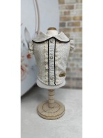 CÓD 0927 - CAMISA DELICATE POÁ AZUL