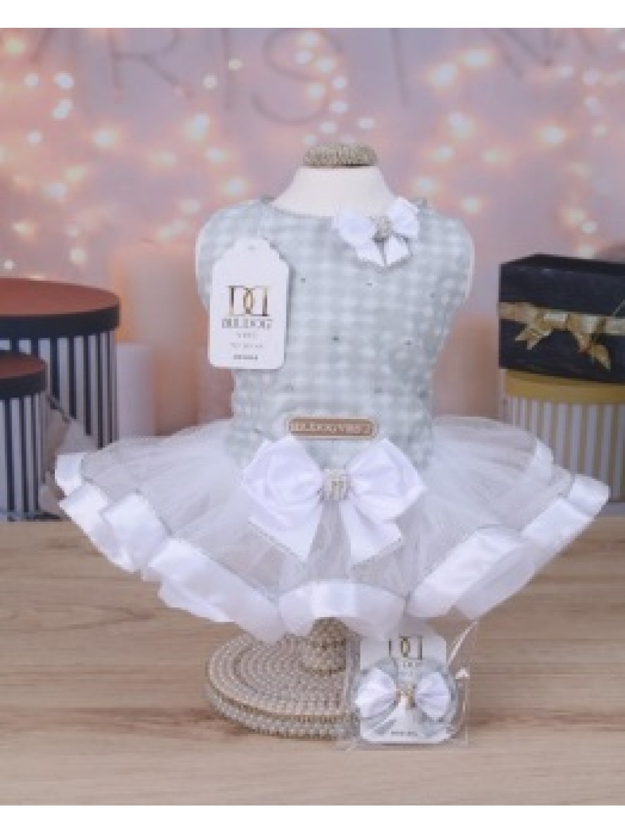 CÓD N106 - VESTIDO GEOMETRIC PRATA