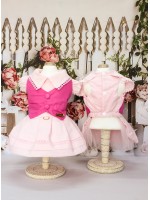 CÓD 0871 - VESTIDO COLETE PINK