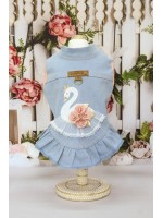 CÓD 0878 - JAQUETA JEANS CISNE