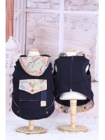 CÓD 0828 - JAQUETA AZUL SELOS