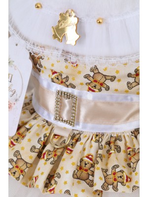 CÓD N128 - VESTIDO NOEL TEDDY