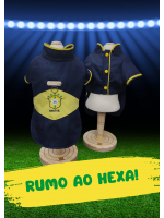 CÓD BR003 - CAMISA BRASIL AZUL