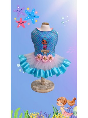 CÓD F022 - VESTIDO SEREIA