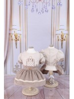 CÓD 0757 - VESTIDO BOLSA / VELUDO FENDI