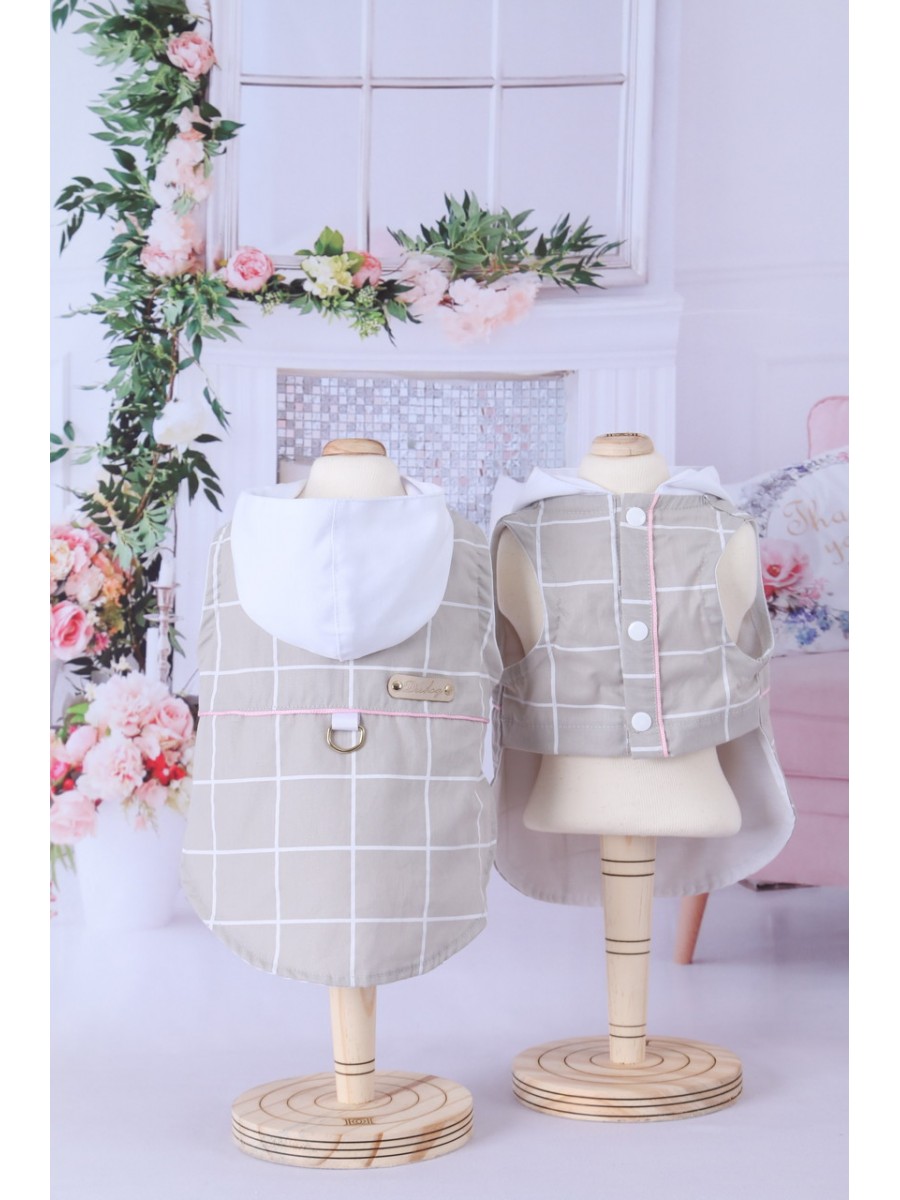 CÓD 0657 - CAMISA GRID GREY