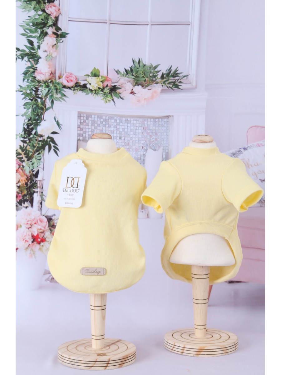 CÓD 0664 - T-SHIRT AMARELA