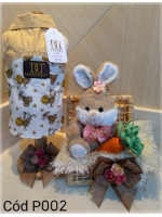 CÓD P002 - CAMISA PÁSCOA/LISTRA SALMÃO