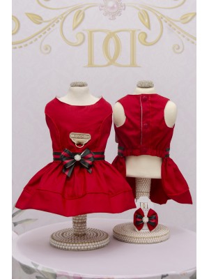 Vestido De Veludo CuteBone Para Cães Pequenos - Confortável E Estiloso