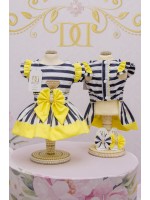 CÓD 0639 - VESTIDO ENCANTO AMARELO