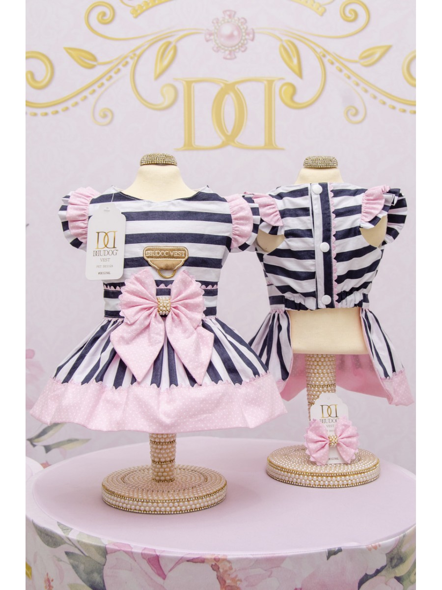 CÓD 0640 - VESTIDO ENCANTO ROSA